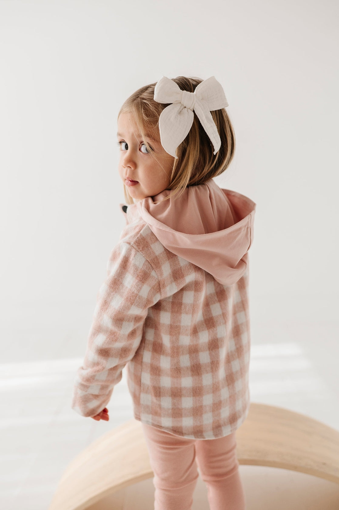 Blush Hooded Shacket