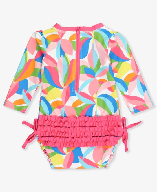 Tropical One Piece Rash Guard