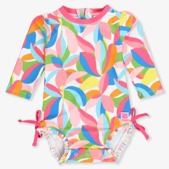 Tropical One Piece Rash Guard