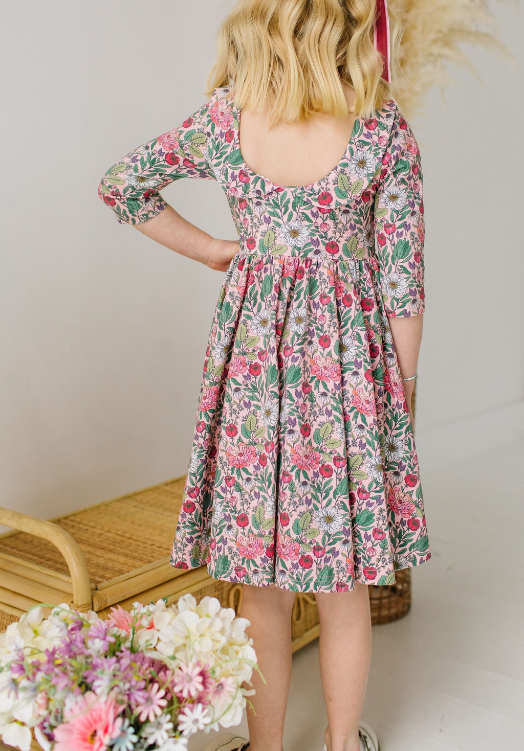 Meadow Bloom Twirl Dress