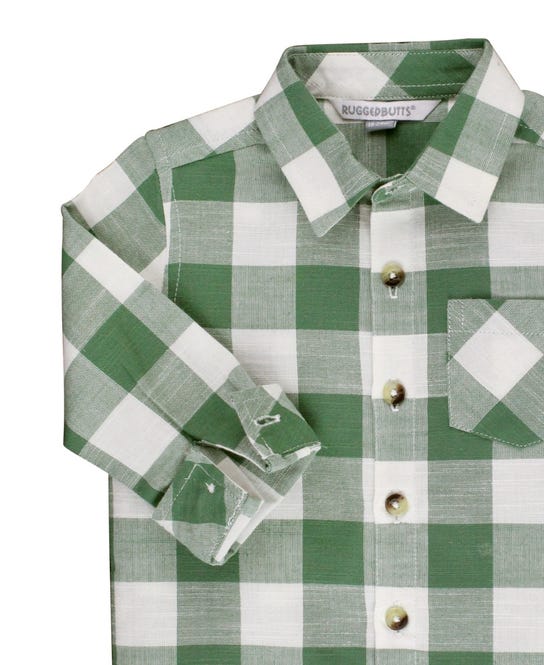 Plaid Button Down Shirt