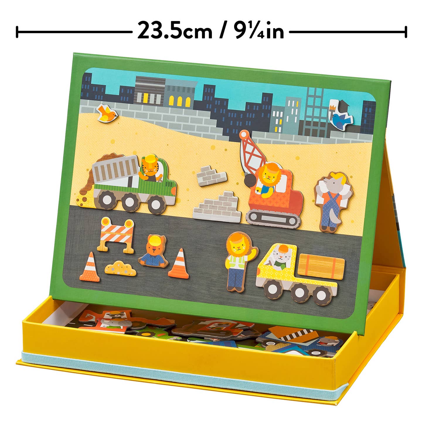 Magnetic Play Scene - Construction Site