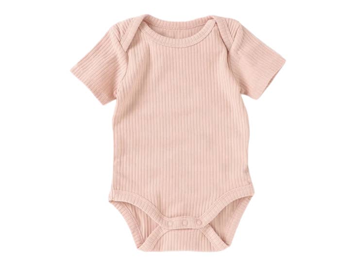Organic Ribbed Bodysuit