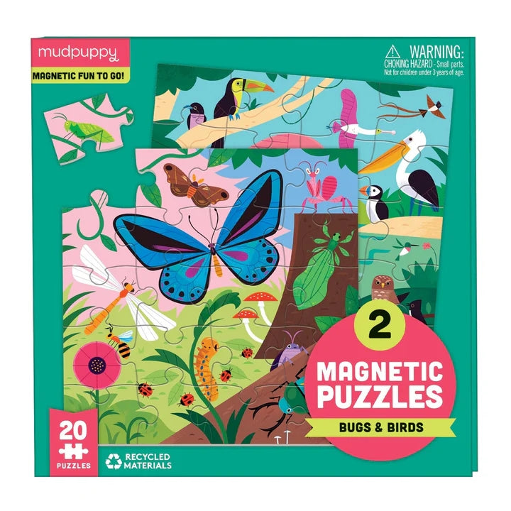 Magnetic Puzzle - Bugs & Birds