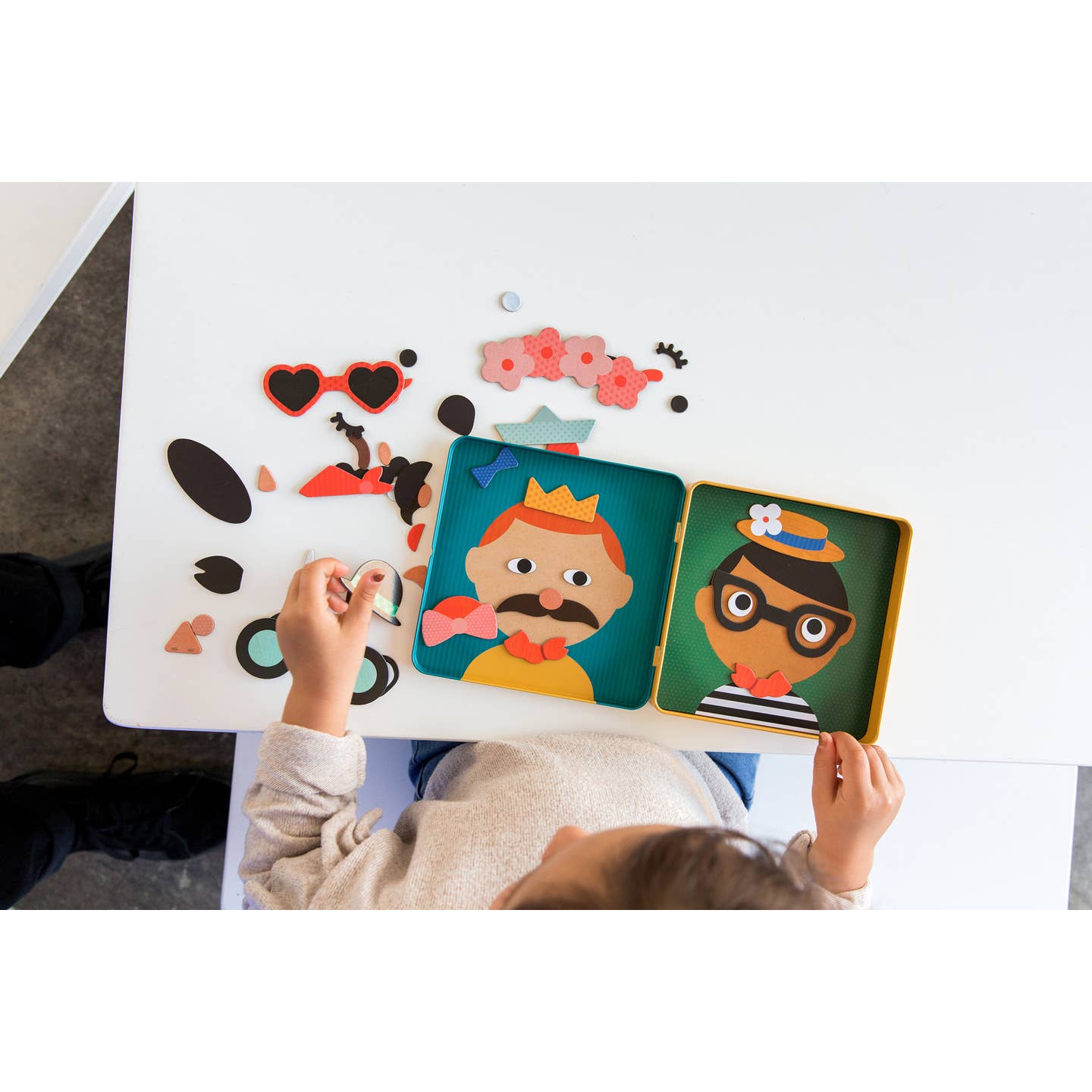 Magnetic Play Set - Funny Faces