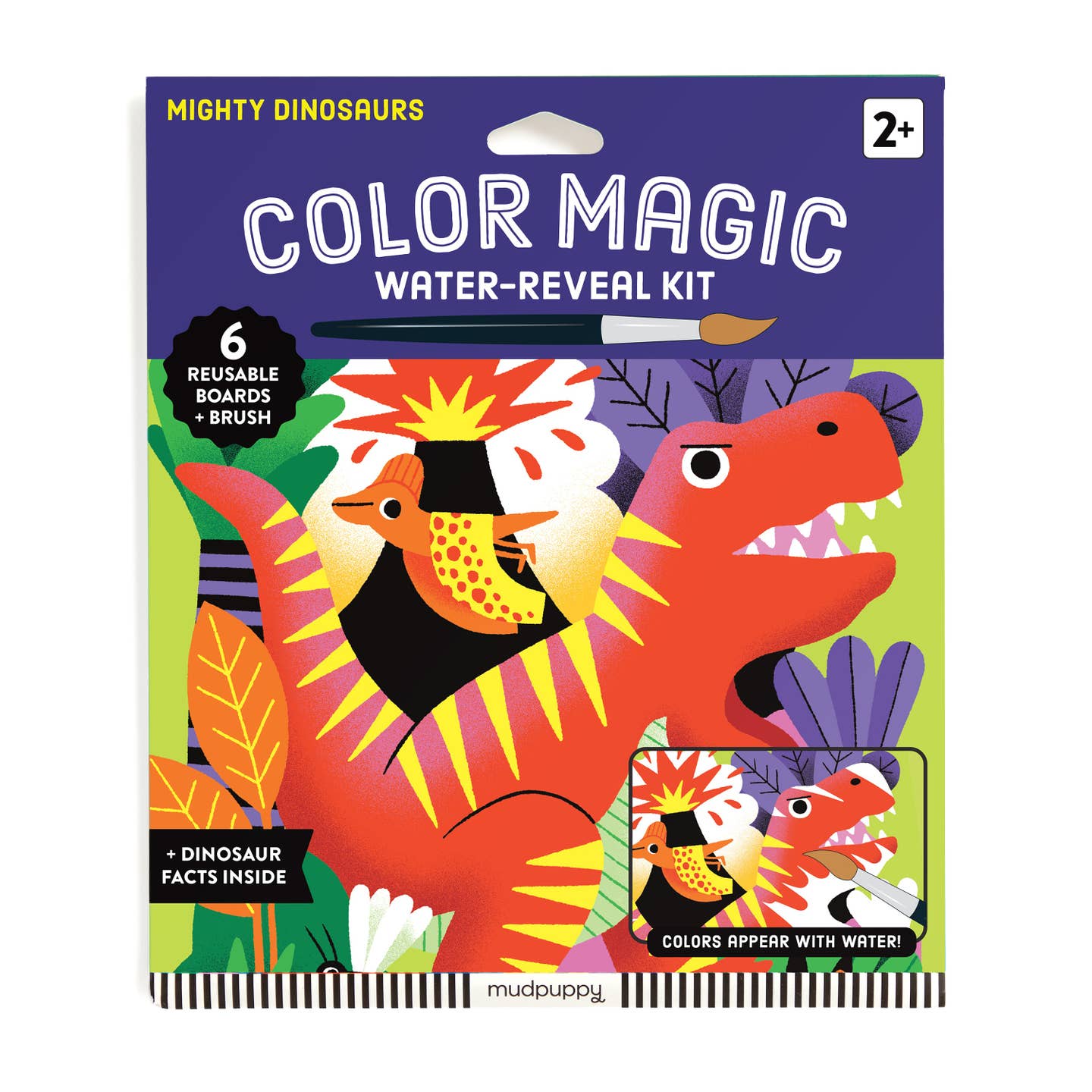Color Magic Water Reveal Kit - Mighty Dinosaurs