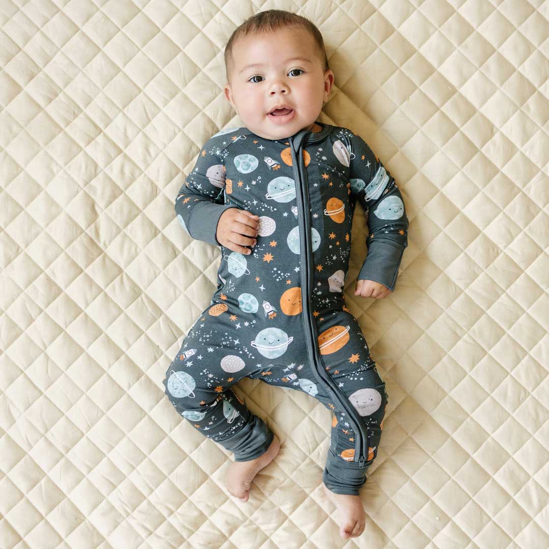 Space Zip Romper