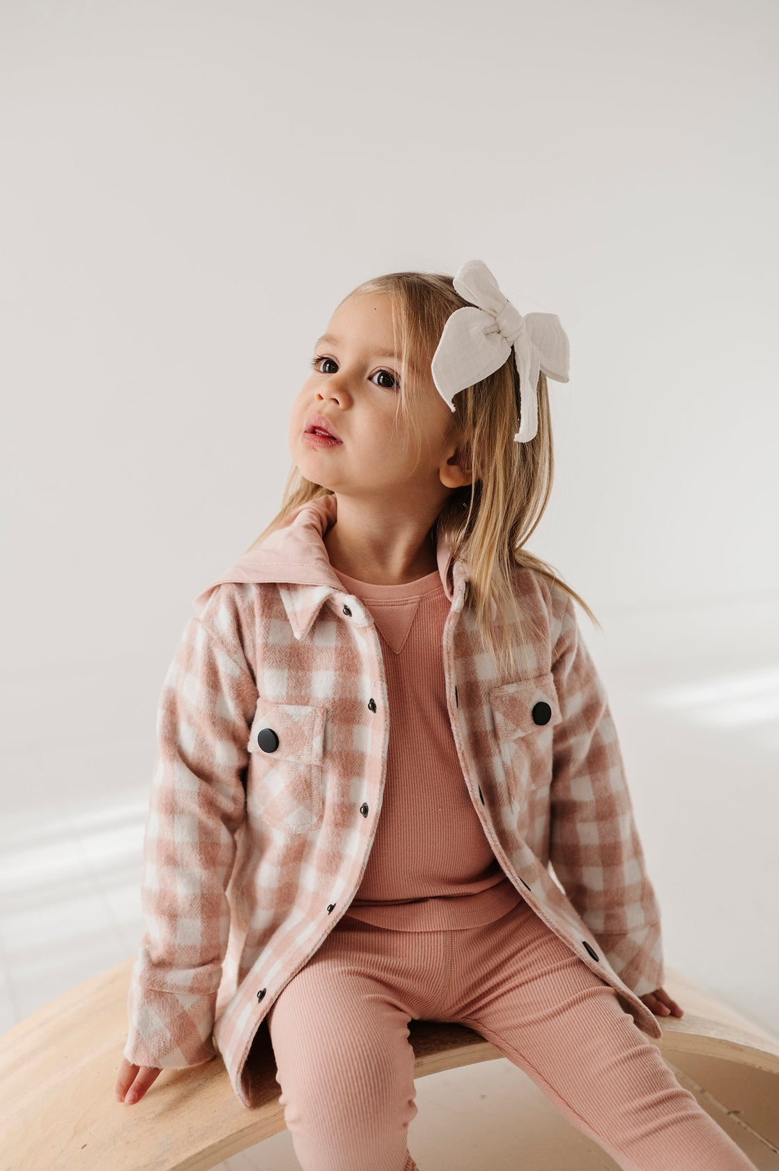 Blush Hooded Shacket