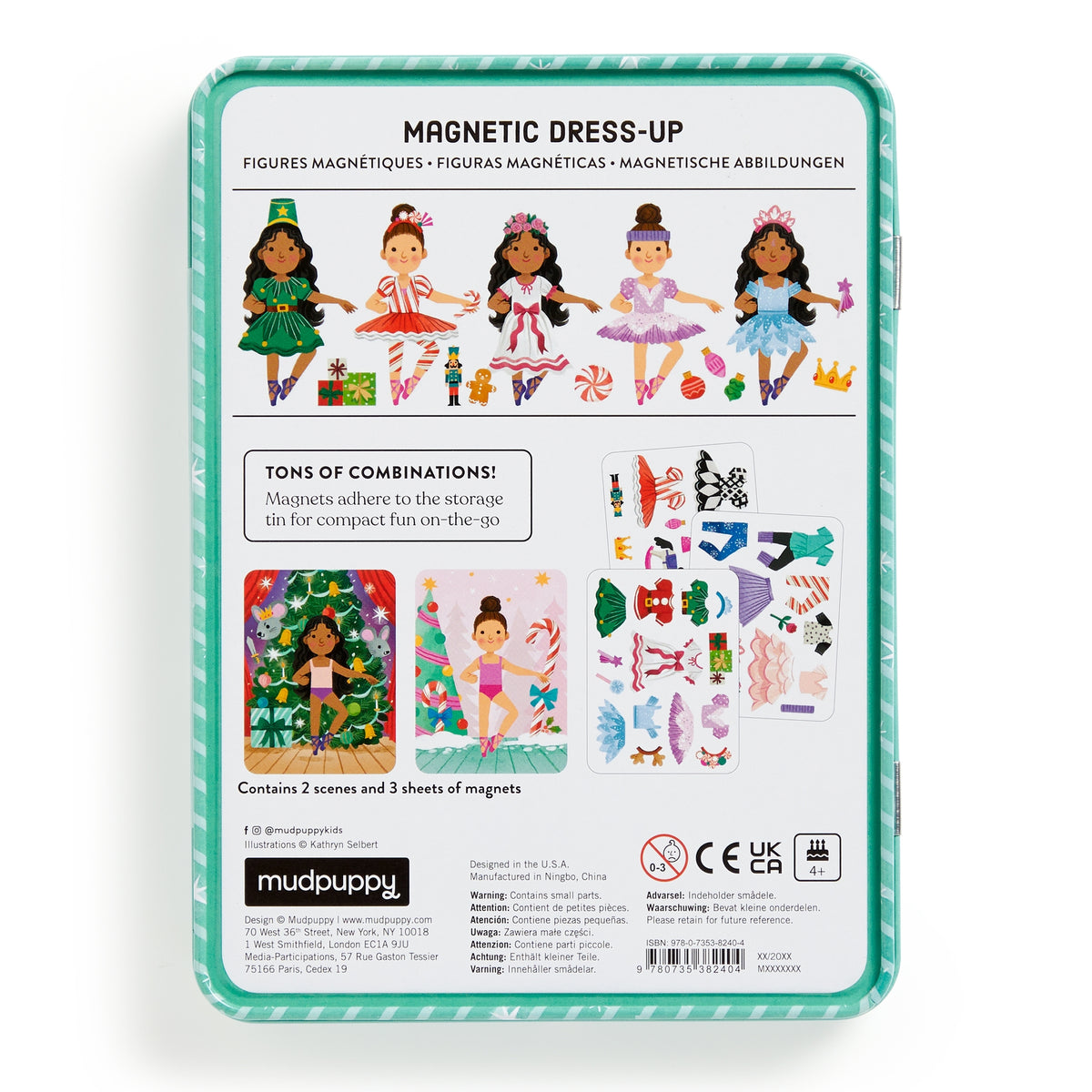 Magnetic Dress-Up - Enchanted Nutcracker