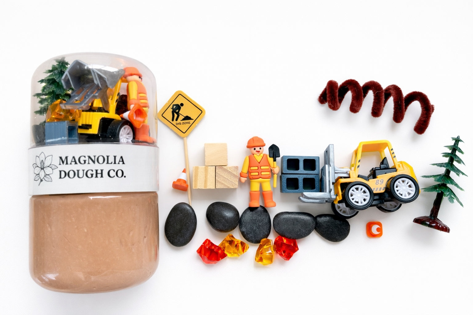 Sensory Jar - Construction Crew