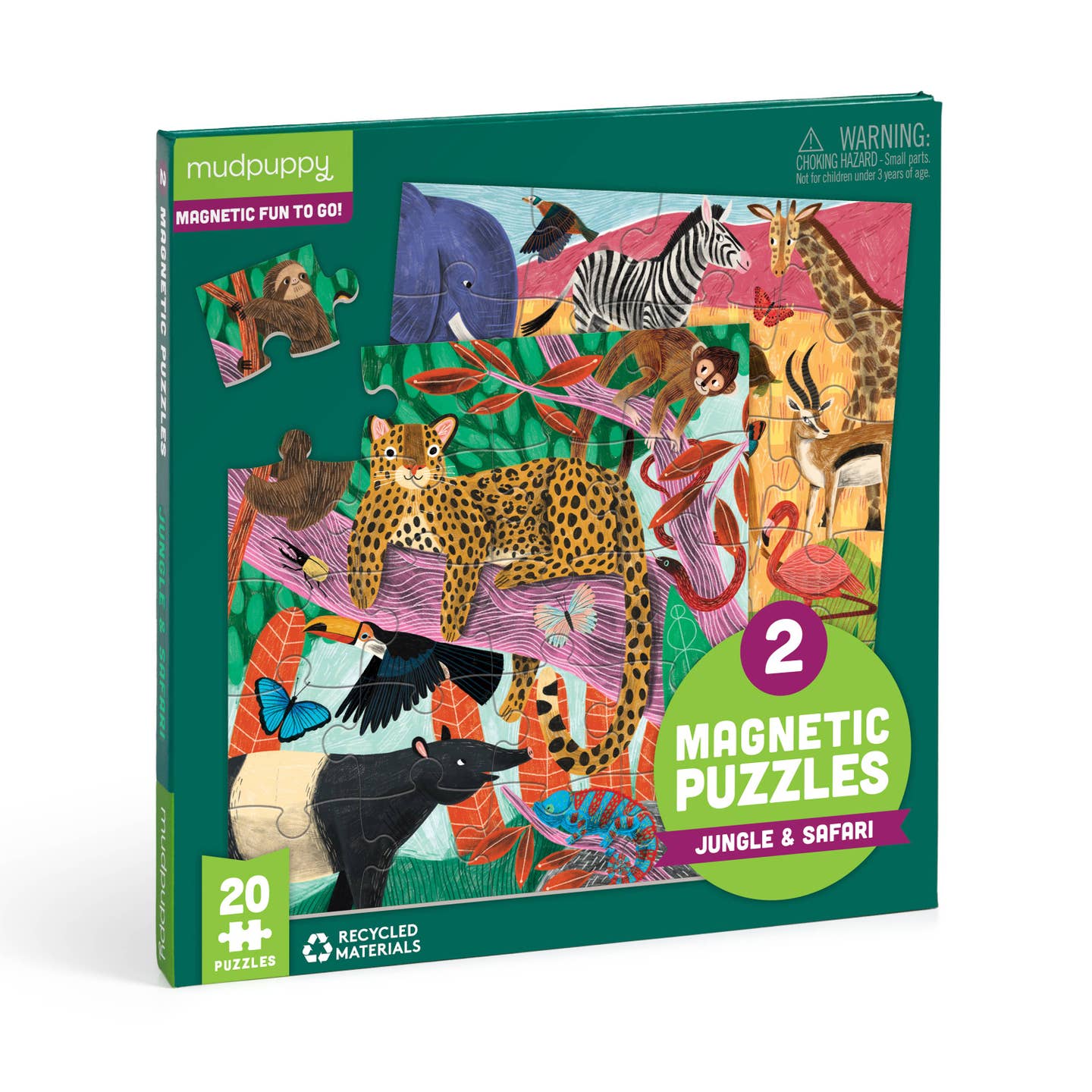 Magnetic Puzzle - Jungle & Safari