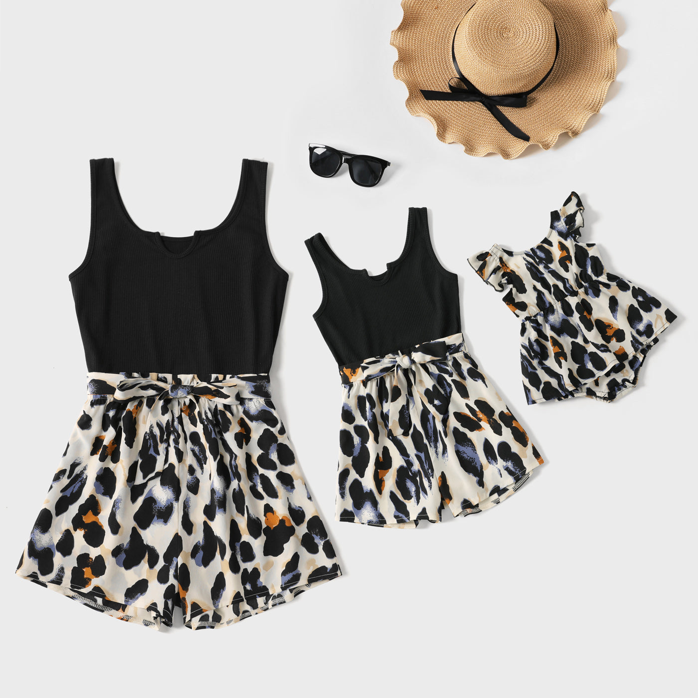 Leopard Romper