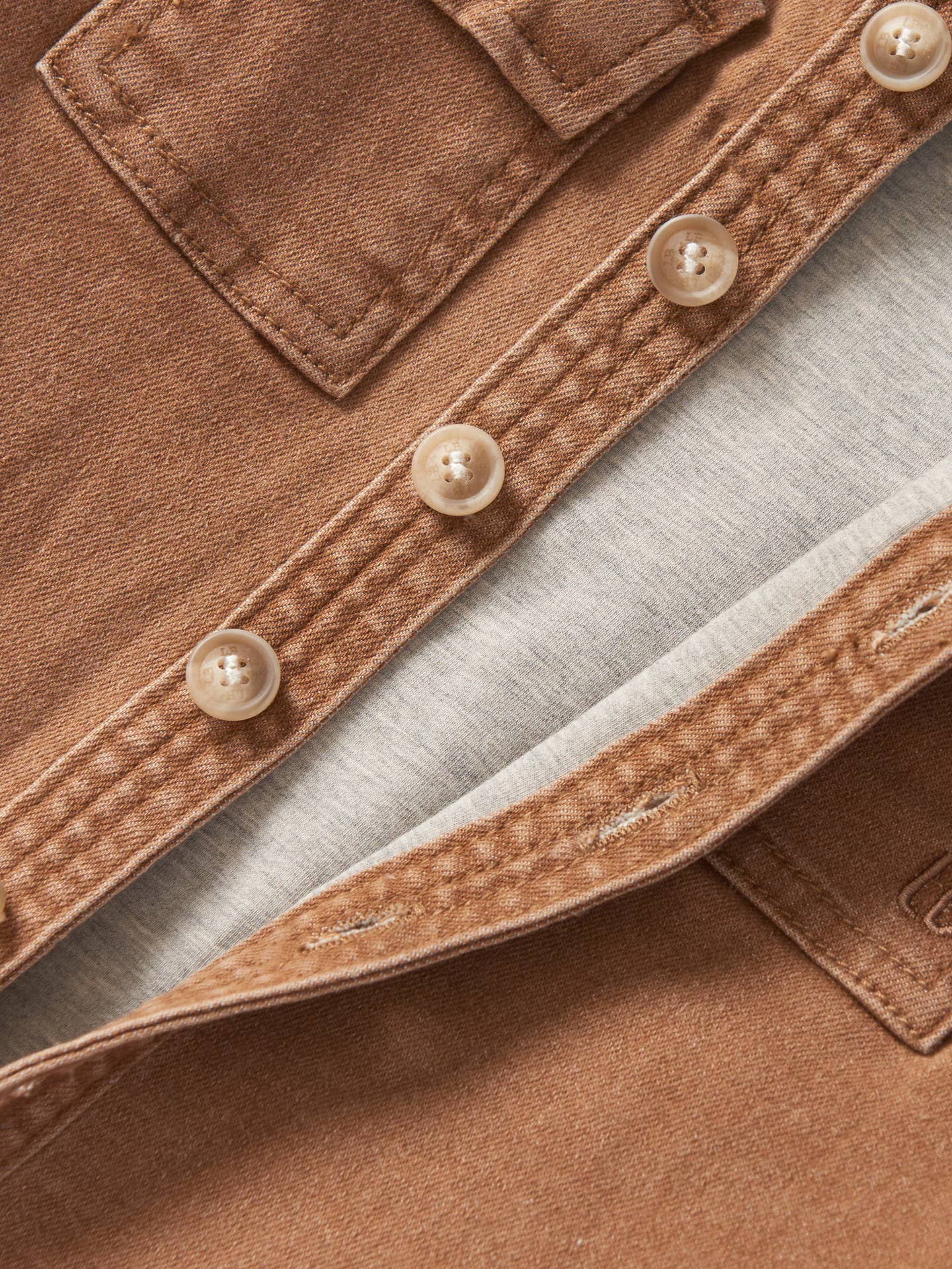 Hooded Denim Shacket
