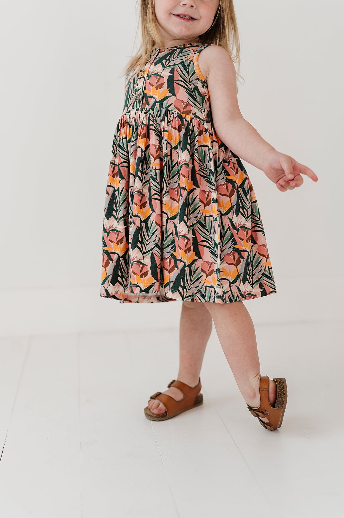 Tropical Tank Dress