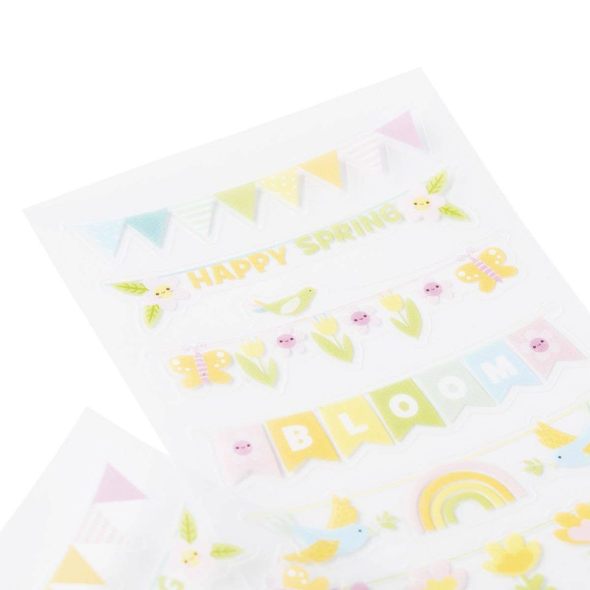 Spring Banner Sticker Sheet