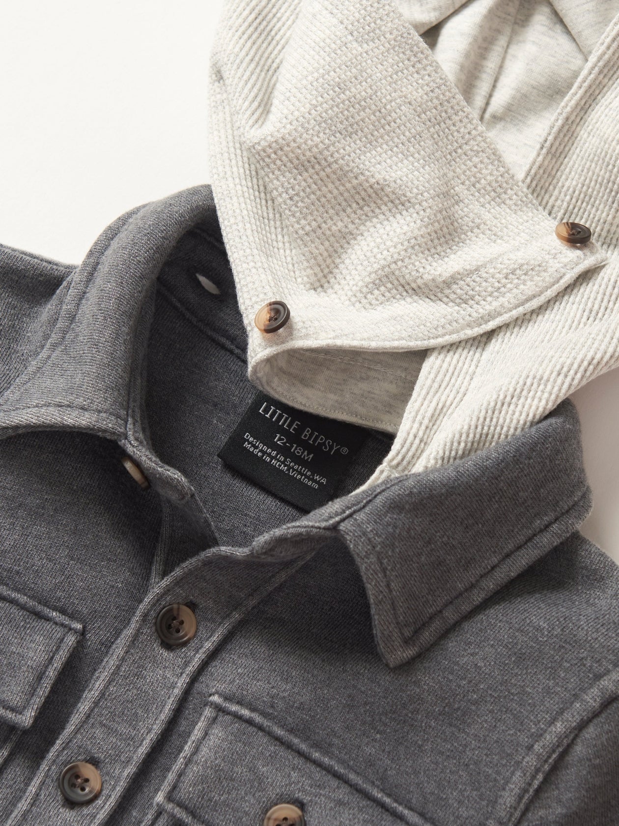 Lightweight Hooded Shacket