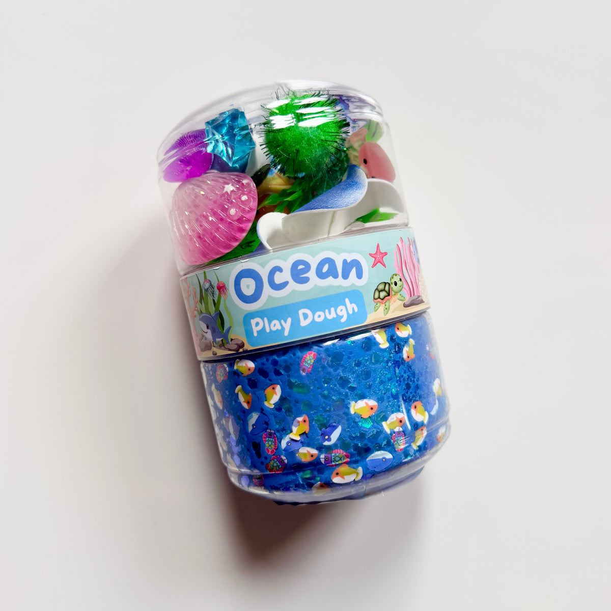 Play Dough Jar - Ocean