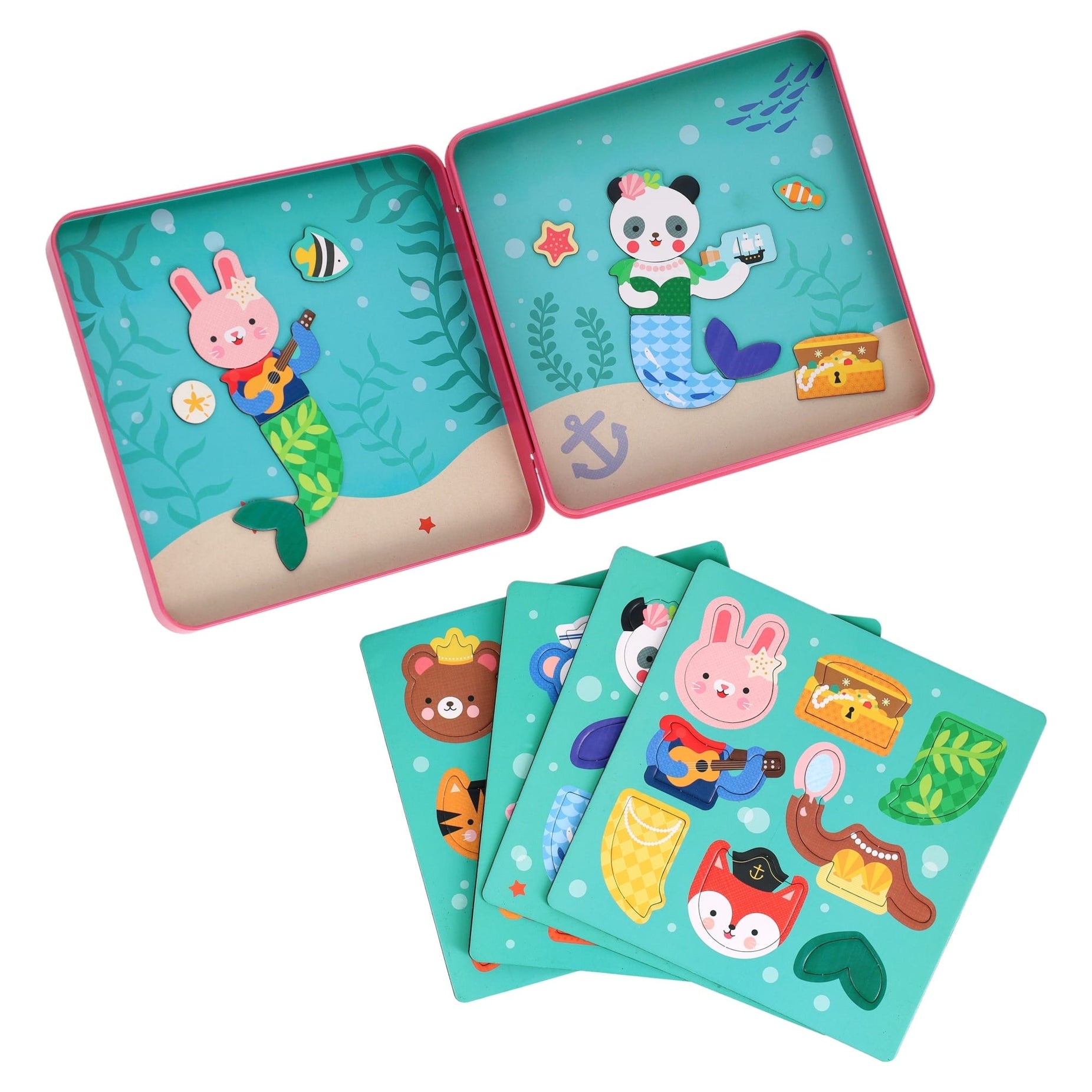 Magnetic Play Set - Mix + Match Mermaids