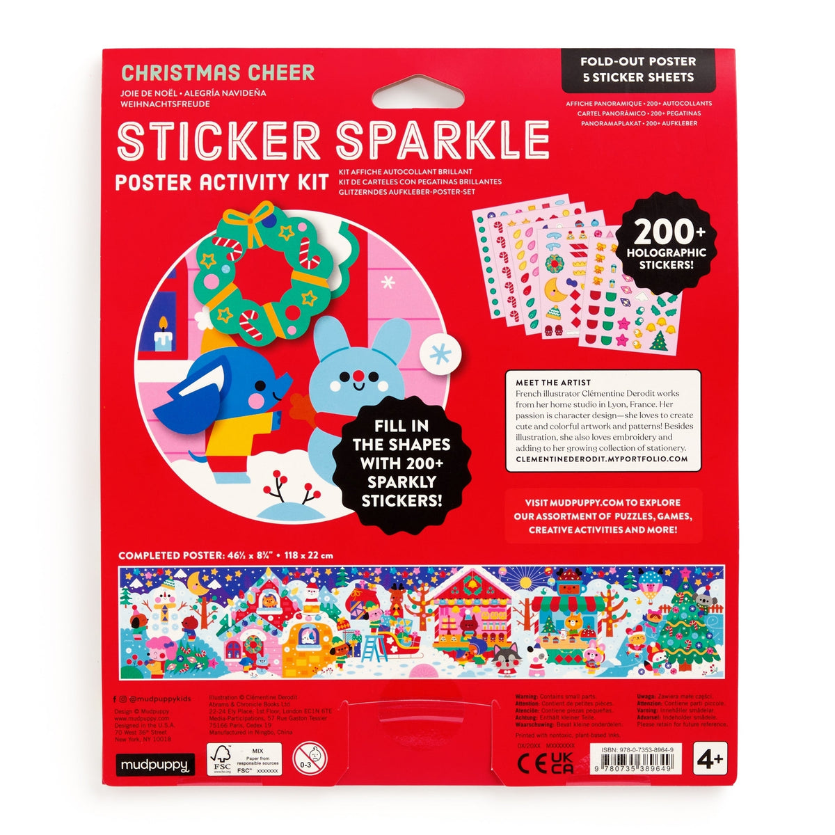 Christmas Cheer Sticker Sparkle Kit