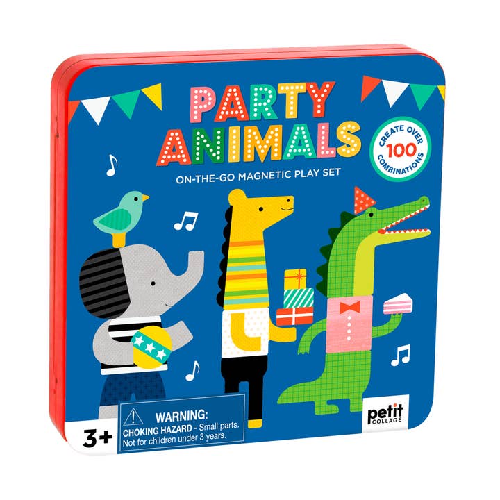 Magnetic Play Set - Party Animals