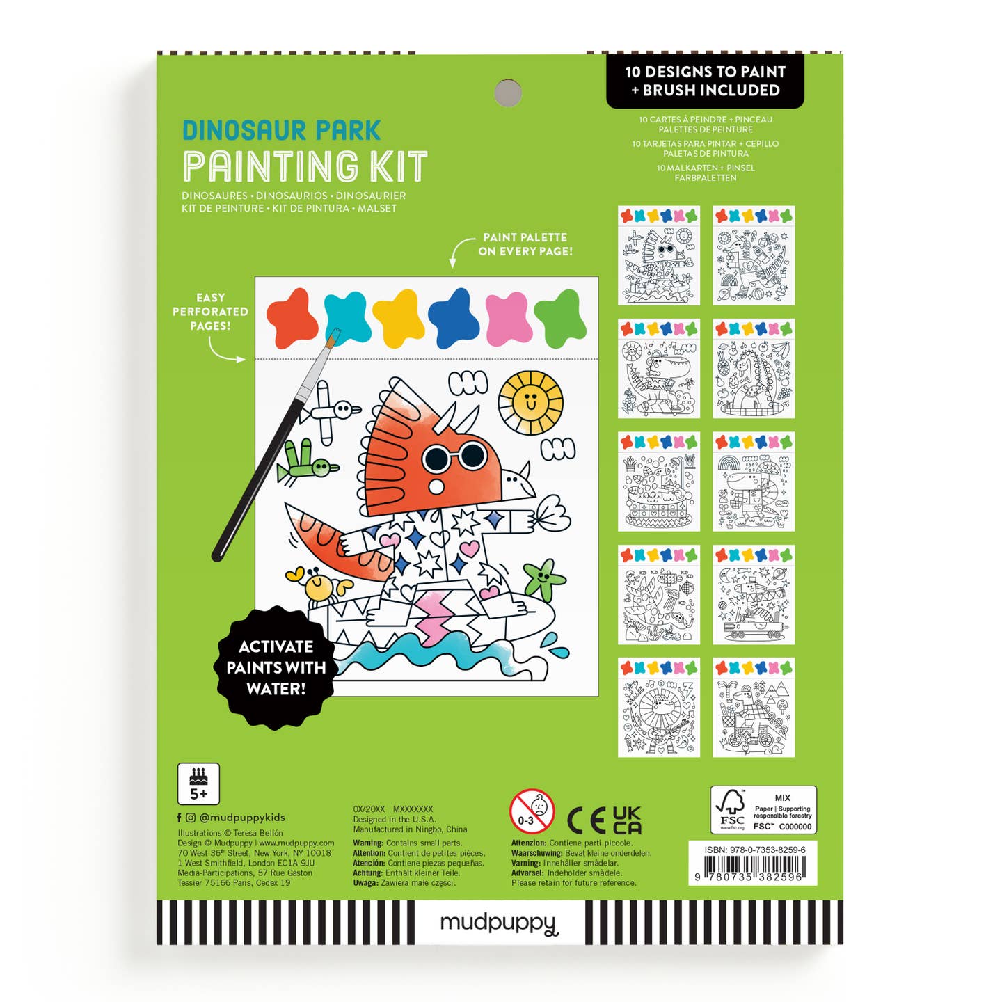 Painting Kit - Dinosaur Park