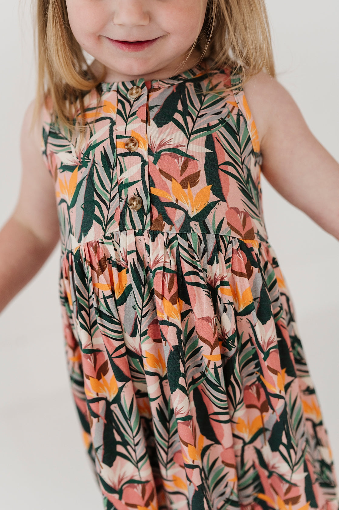 Tropical Tank Dress