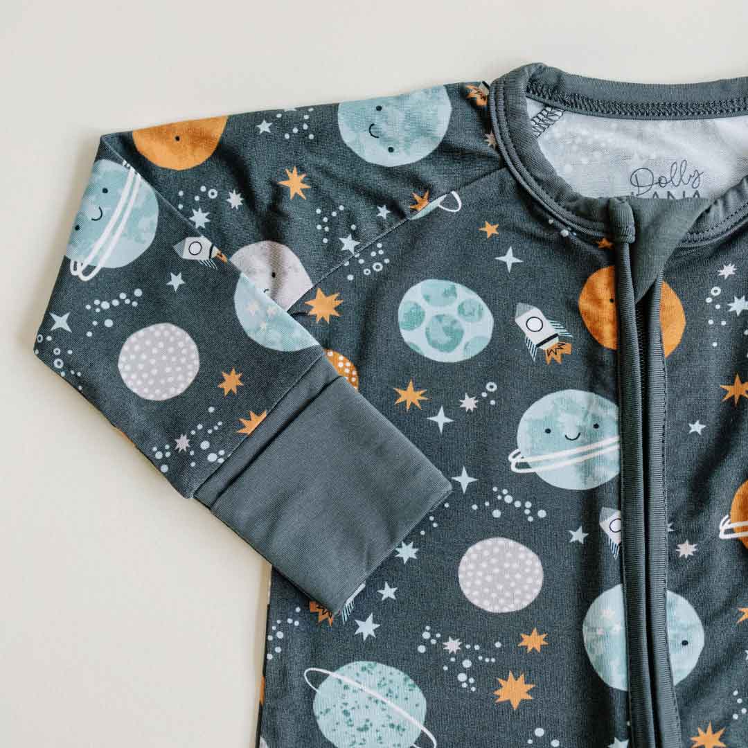 Space Zip Romper