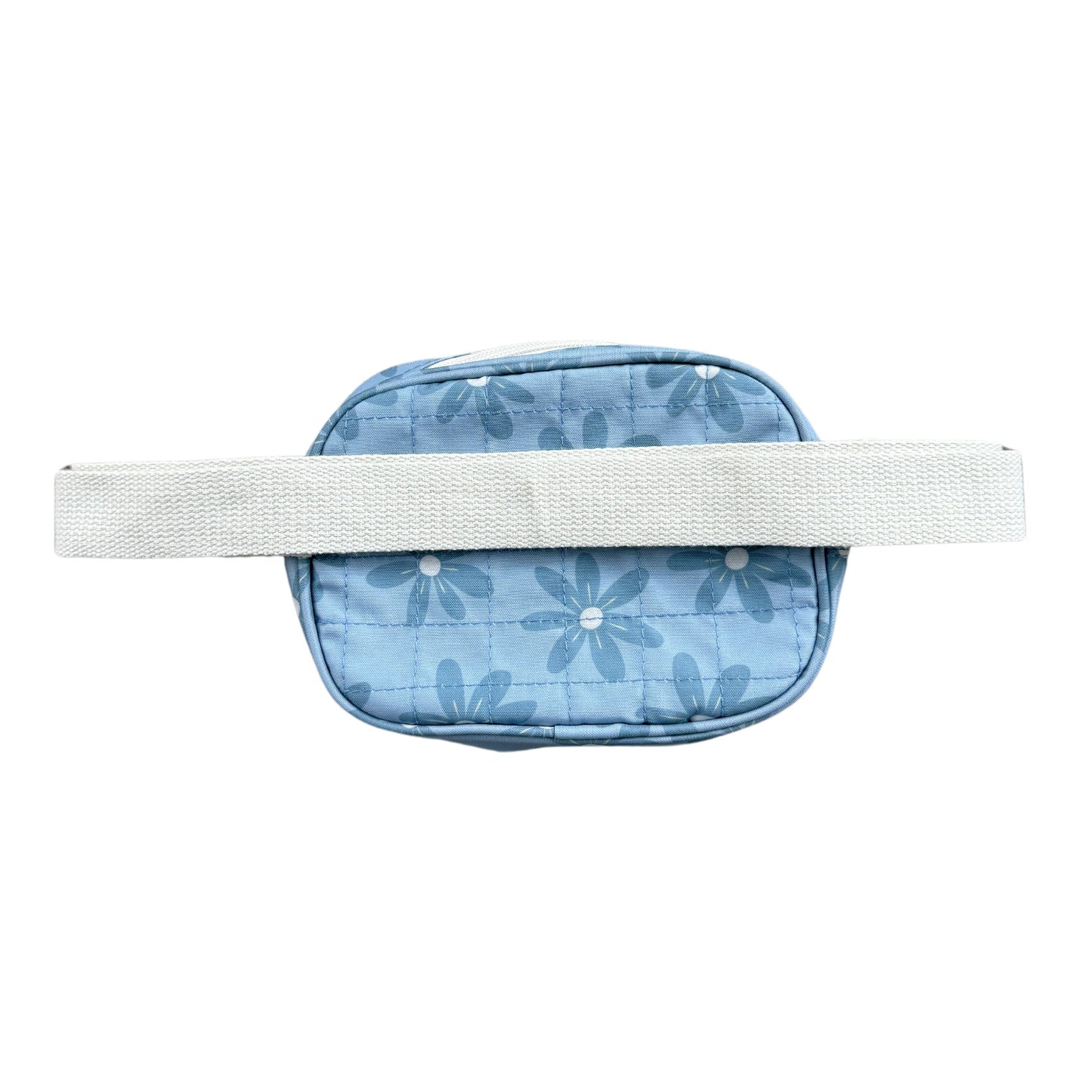 Mini Belt Bag in Blue Daisy