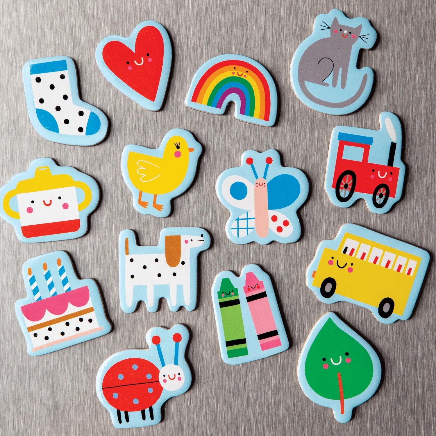 Wooden Magnetic Shapes