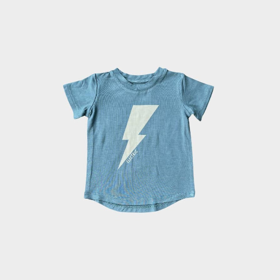 Bamboo Tee in Electric