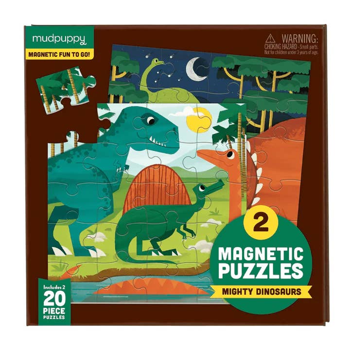 Magnetic Puzzle - Mighty Dinosaurs