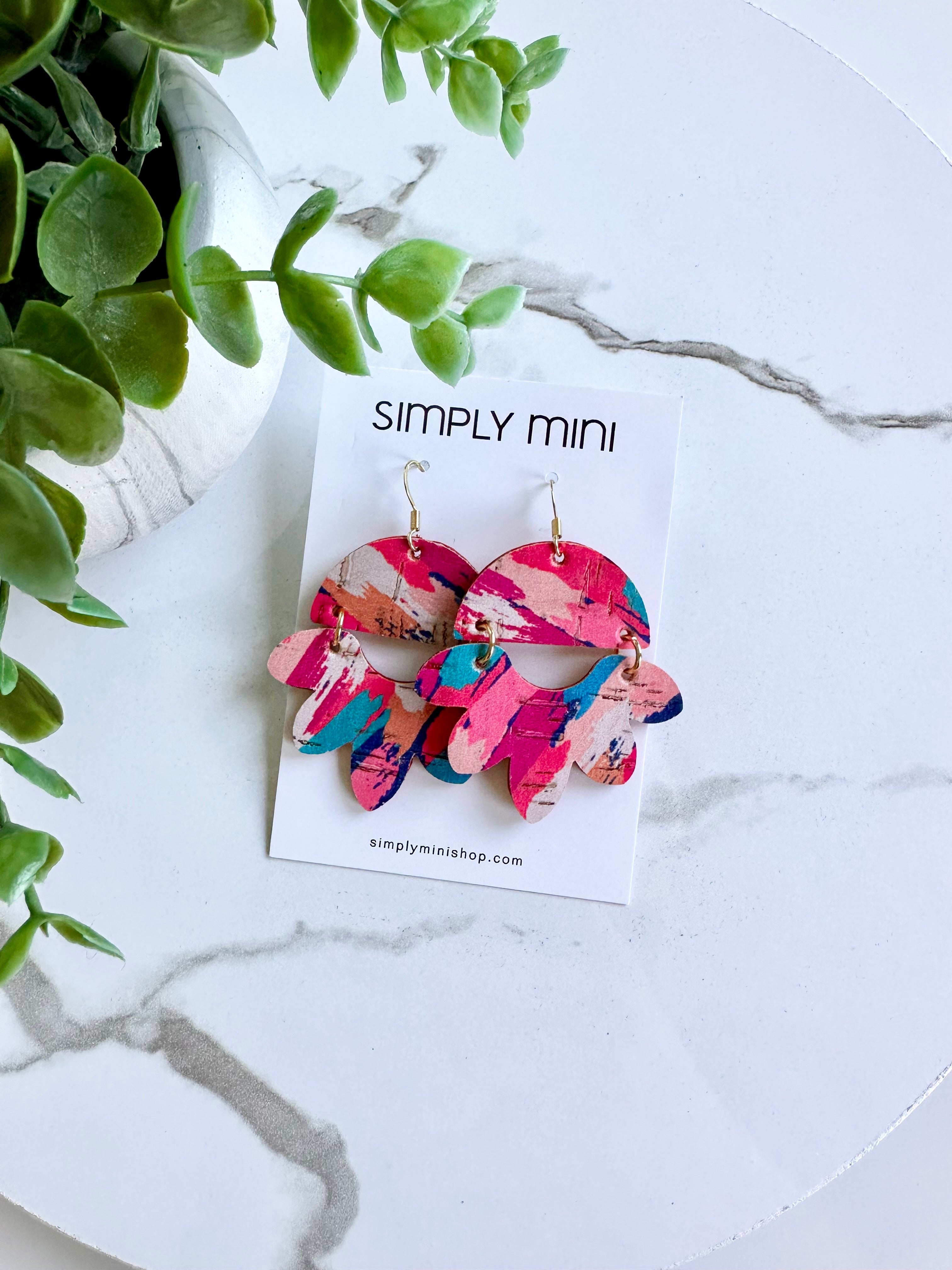 Petite Jackie Earrings (Multiple Colors)
