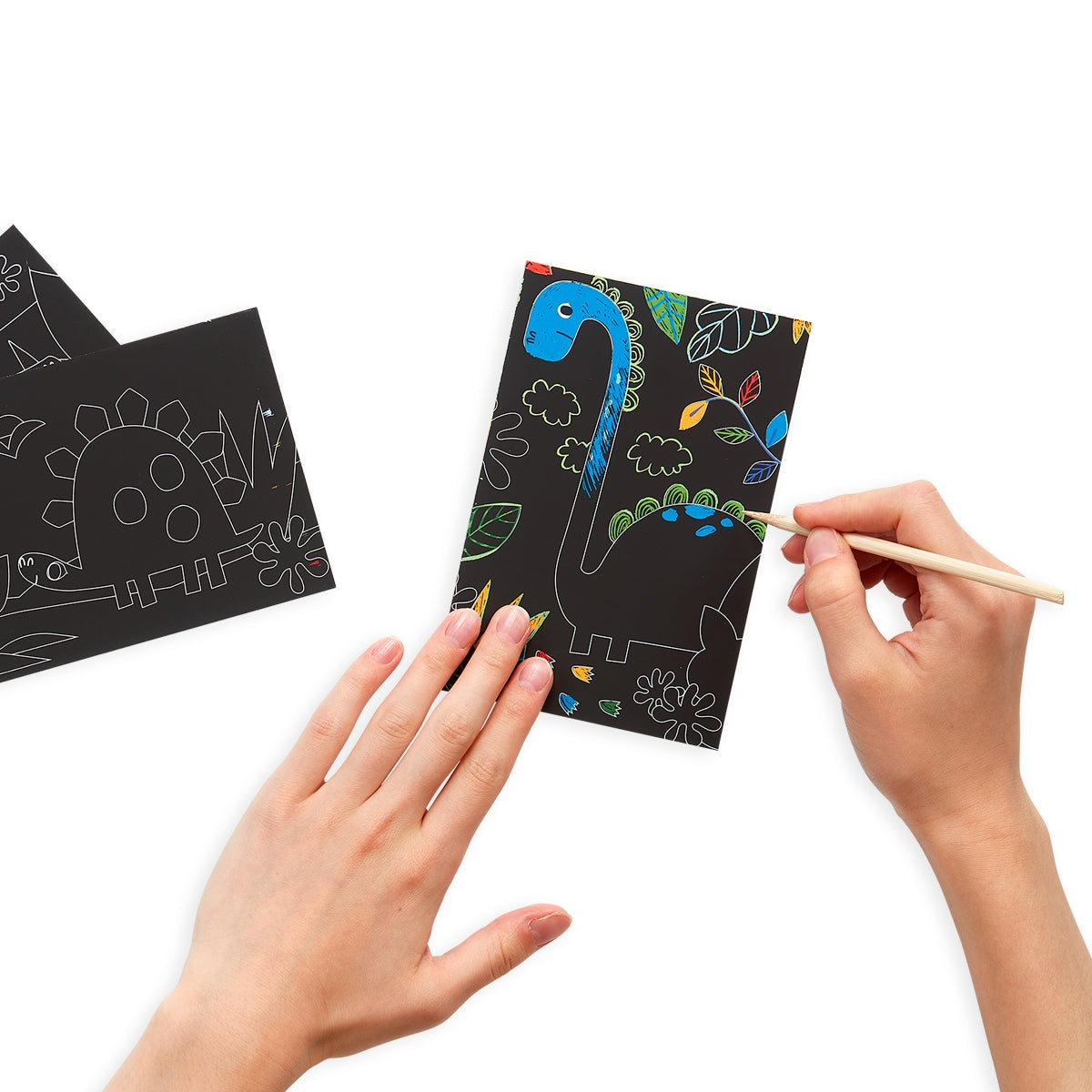 Scratch & Scribble Art Kit: Dino Days