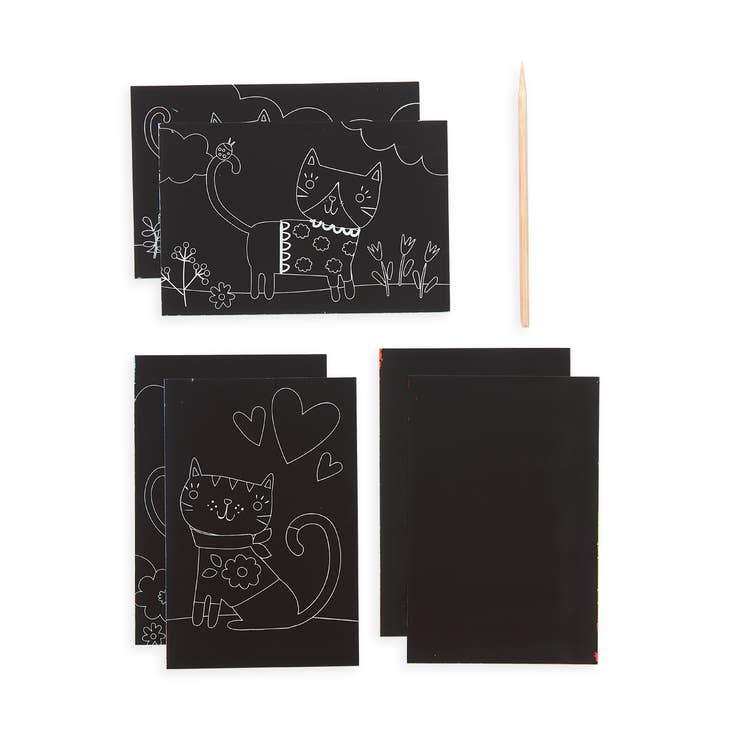Scratch & Scribble Art Kit: Cutie Cats