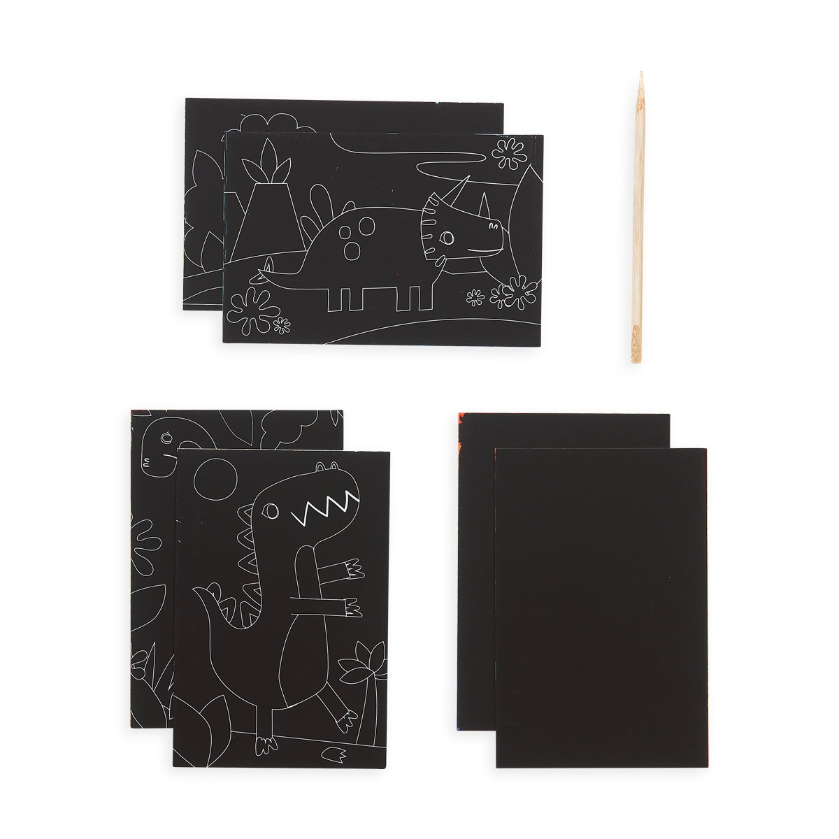 Scratch & Scribble Art Kit: Dino Days