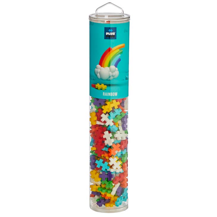 Plus-Plus 240 Piece Tube - Rainbow Mix