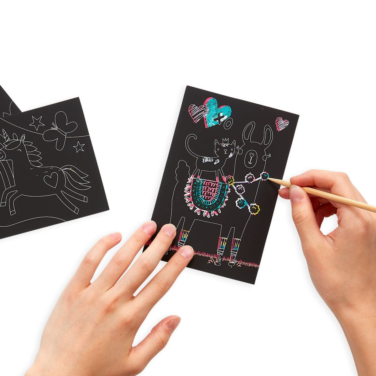 Scratch & Scribble Art Kit: Funtastic Friends