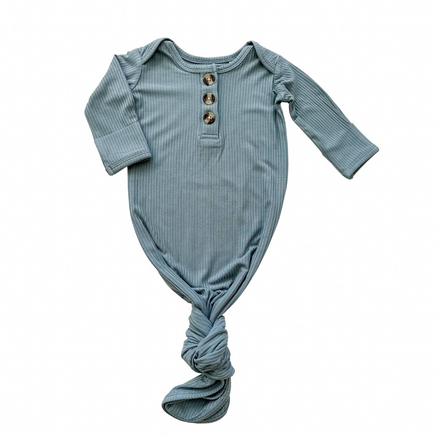 Ribbed Knotted Gown