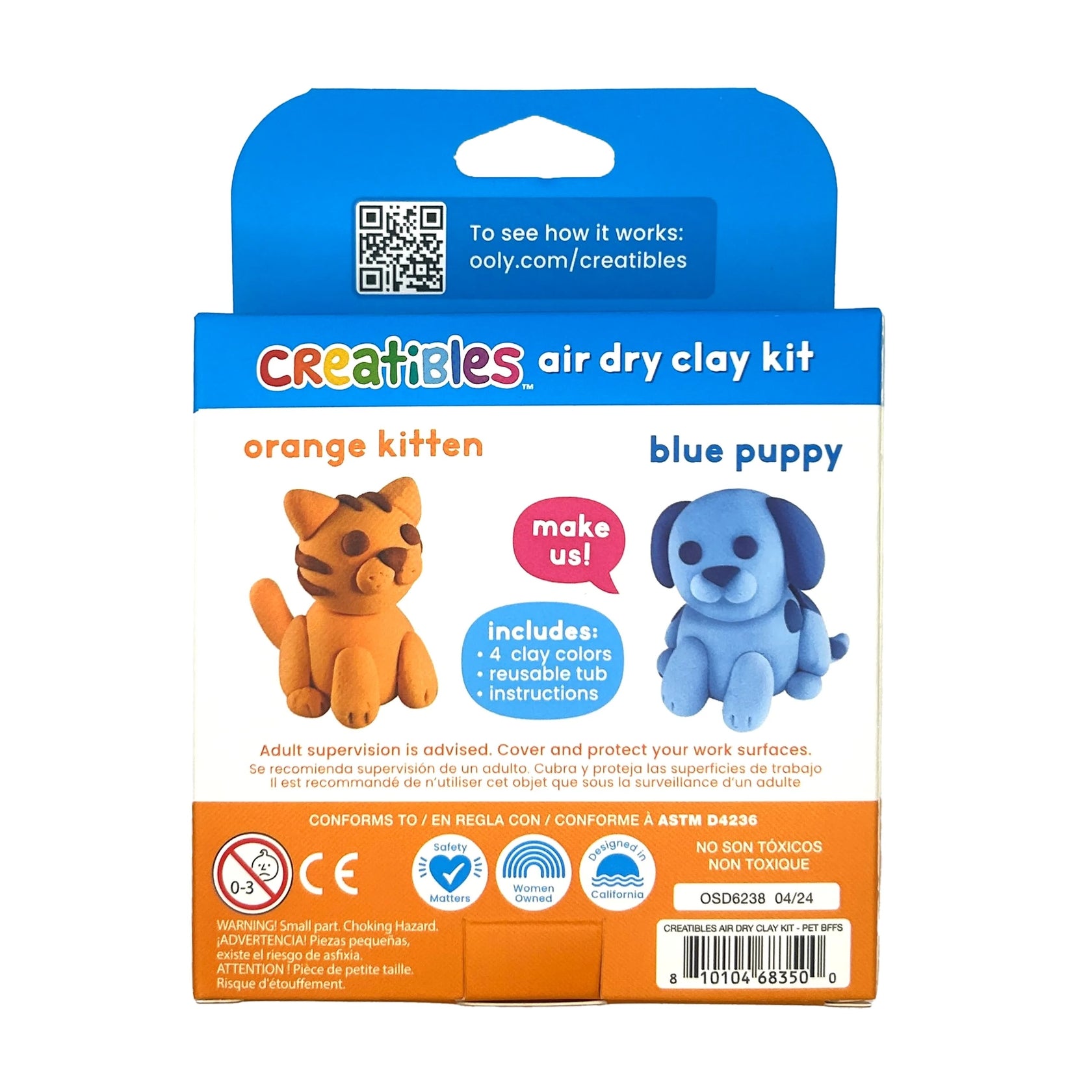 Pets Air Dry Clay Kit
