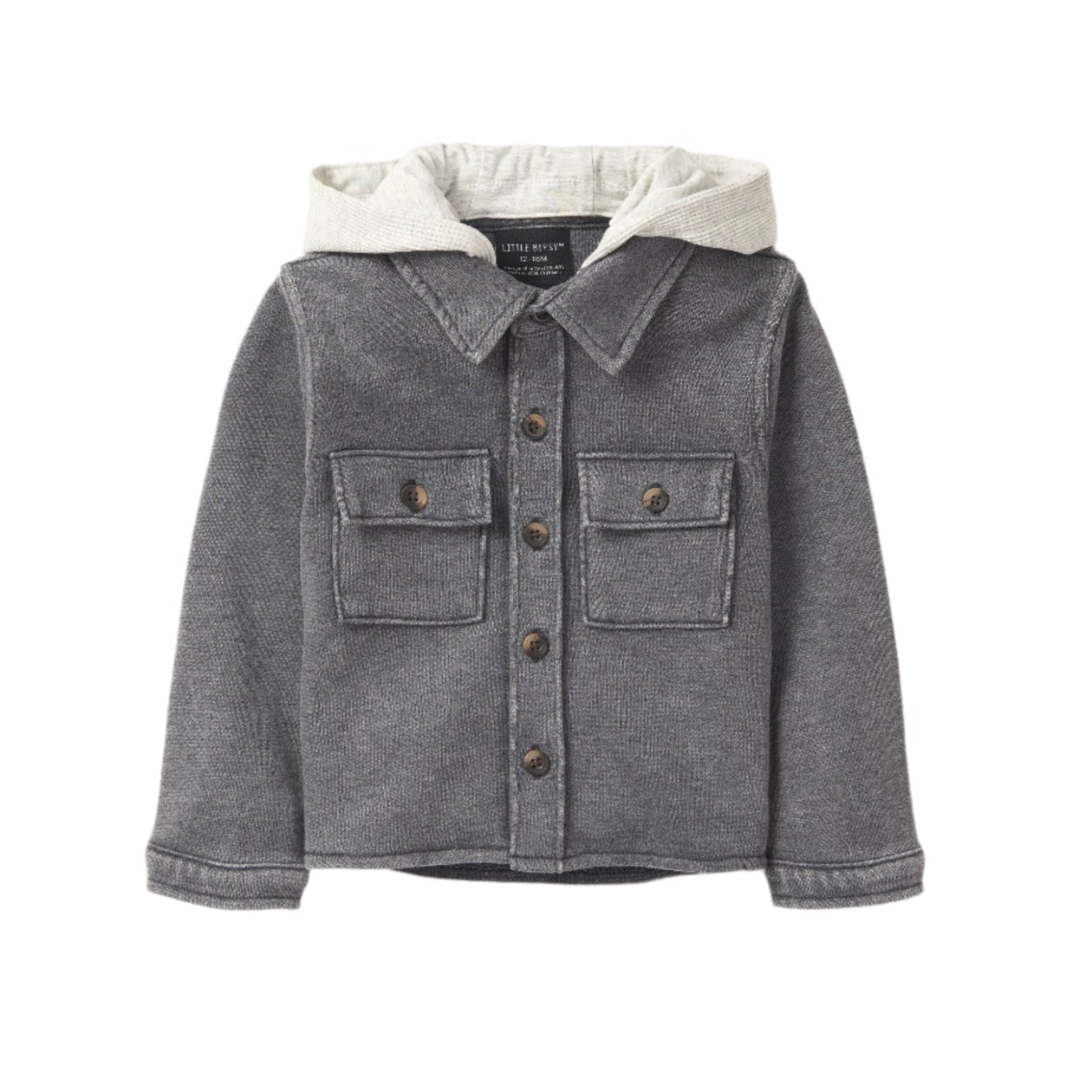 Lightweight Hooded Shacket