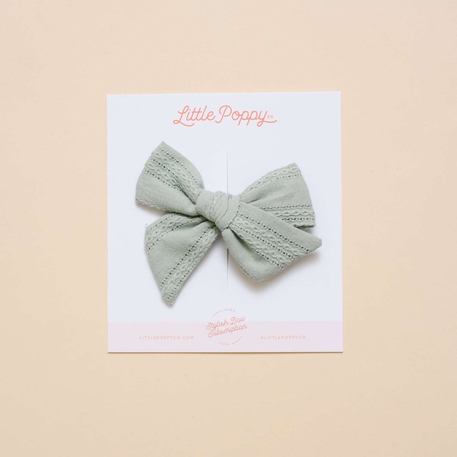 Aloe Bow Clip