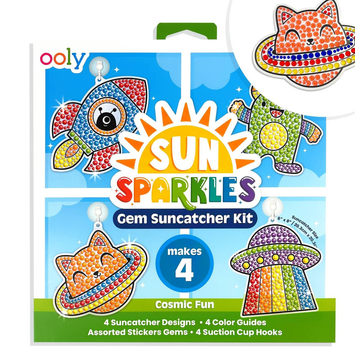 Gem Suncatcher Kit - Cosmic Fun