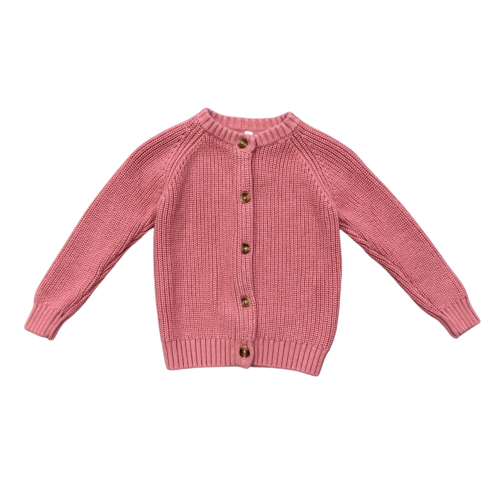 Pink Knit Cardigan