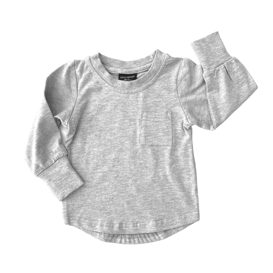 Long Sleeve Pocket Tee