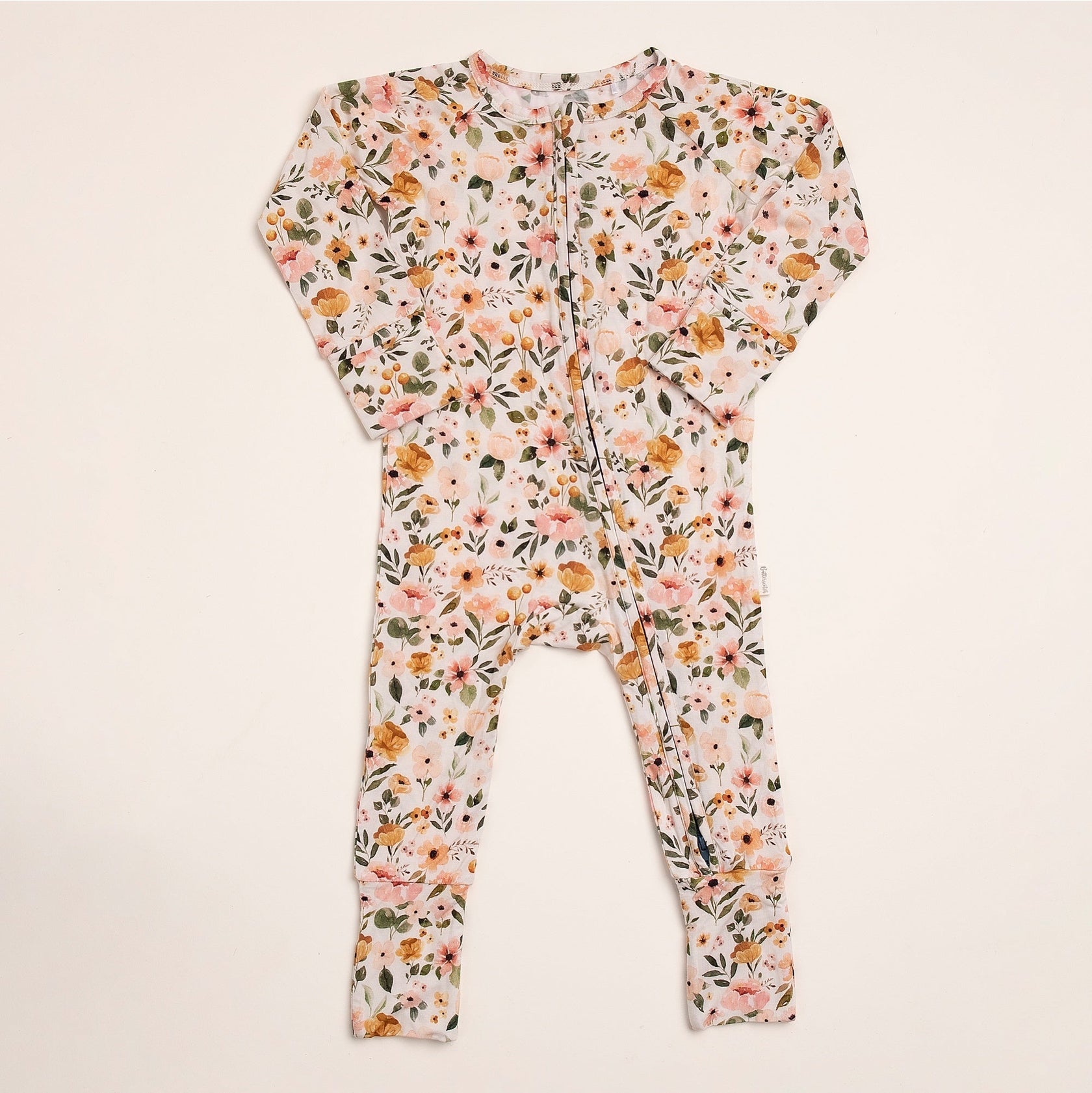 Boho Floral Bamboo Romper