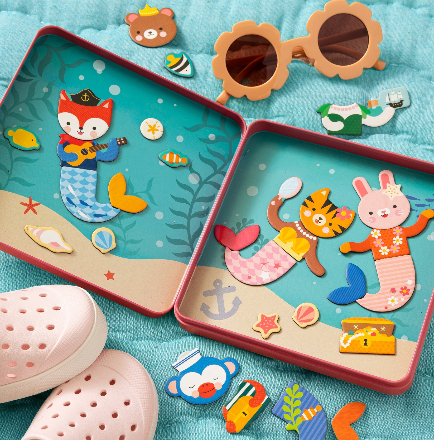 Magnetic Play Set - Mix + Match Mermaids