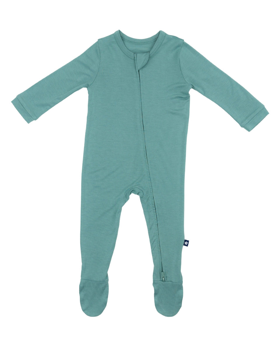 Bamboo Zipper Footies