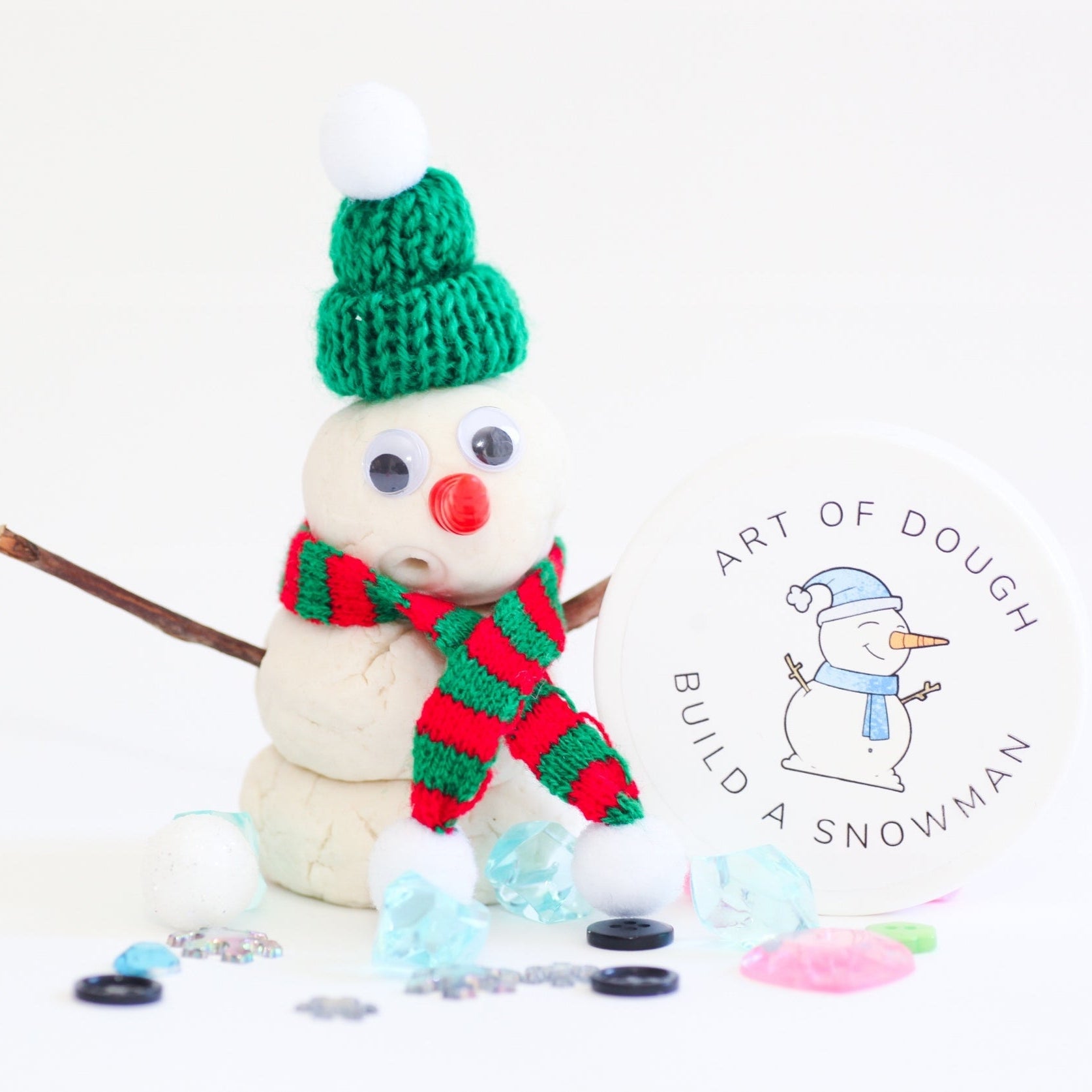 Snowman Sensory Jar