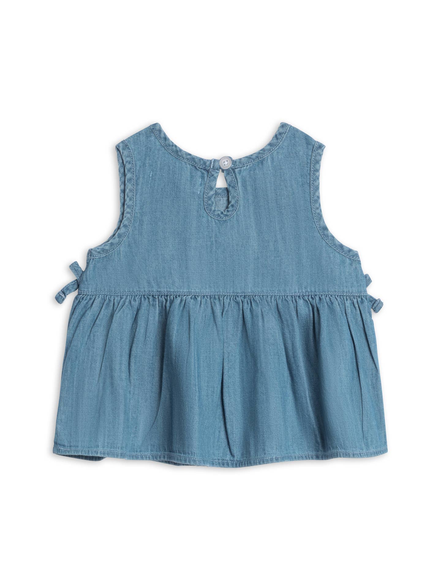 Chambray Bow Tank