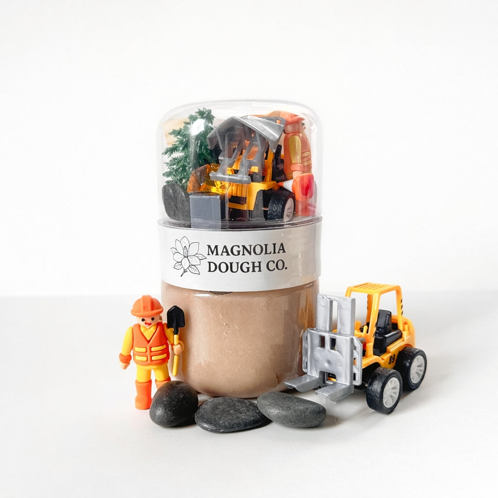 Sensory Jar - Construction Crew